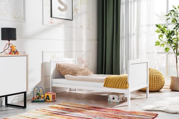 Aurora baby cot, white matt - Image 8