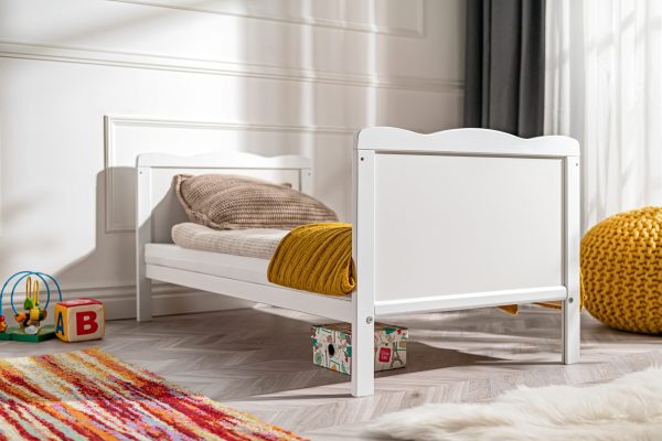 Aurora baby cot, white matt - Image 3