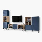 Living Room Furniture Set & Wine Rack Fondi