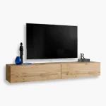 Wall-mounted TV cabinet Loreto, Wotan/Wotan
