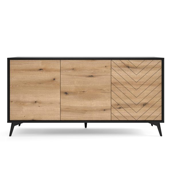 Jasper K154 chest of drawers – width 154 cm, height 77 cm, depth 39 cm - Image 2