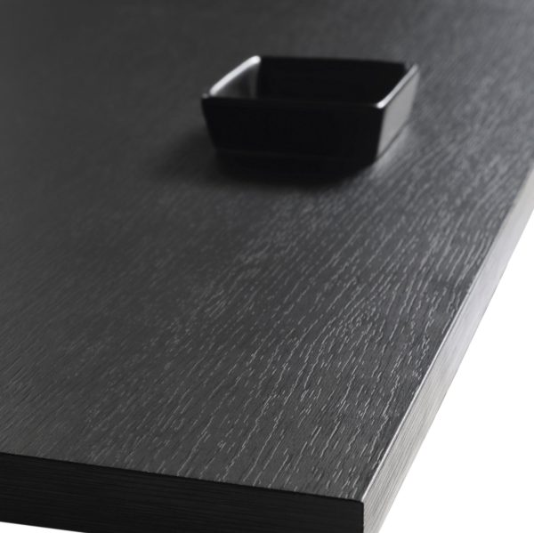 Jasper KSZ154 – chest of drawers, evoke oak, black, width 154 cm, height 77 cm, depth 39 cm - Image 7
