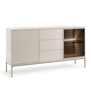 Laval KSZ154 – chest of drawers, cashmere with slats, width 154 cm, height 83 cm, depth 39 cm