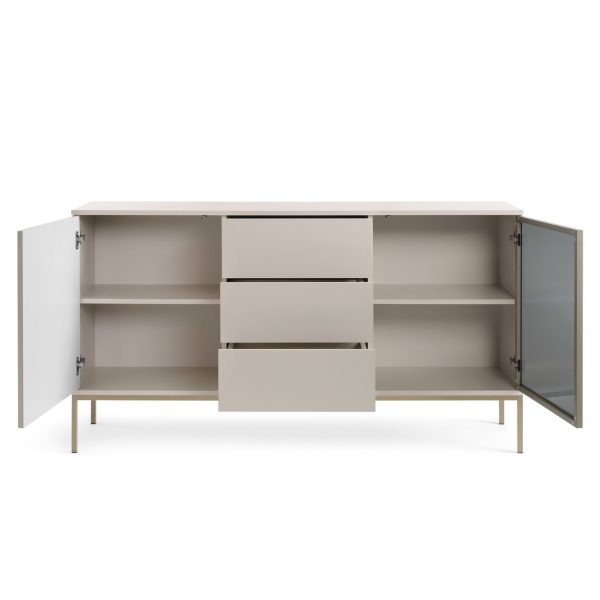 Laval KSZ154 – chest of drawers, cashmere with slats, width 154 cm, height 83 cm, depth 39 cm - Image 4