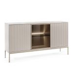 Laval K154 – chest of drawers, cashmere with slats, width 154 cm, height 83 cm, depth 39 cm