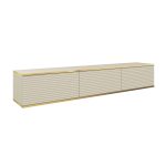 Banff RTV175 MDF – TV cabinet, beige matt, oak artisan, width 175 cm, height 30 cm, depth 32 cm
