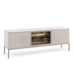 Laval RTV154 – TV cabinet, cashmere, width 154 cm, height 56 cm, depth 39 cm