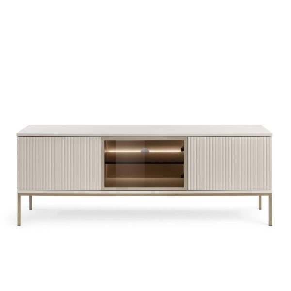 Laval RTV154 – TV cabinet, cashmere, width 154 cm, height 56 cm, depth 39 cm - Image 2