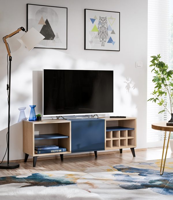 TV cabinet and Fondi Wine Rack - Image 2