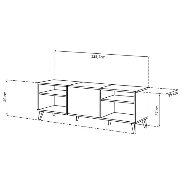 TV cabinet and Fondi Wine Rack - Image 3