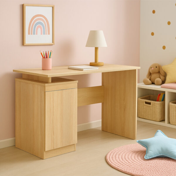 SOLA Desk,Lockable,Sonoma Oak,120x73x59 cm - Image 5