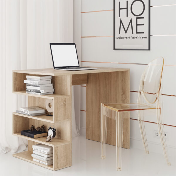SOLA Desk,-,Sonoma Oak,120x73x59 cm - Image 2