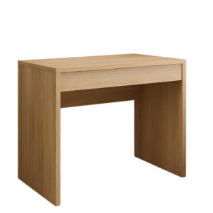 FORDE Desk,With Drawer,Sonoma Oak,75x75x50 cm