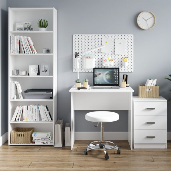 ULVIK Desk,Simple,White,80x75x50 cm - Image 4