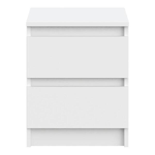 SOLA Chest of Drawers,2 Drawers,White,40x50x43 cm - Image 6