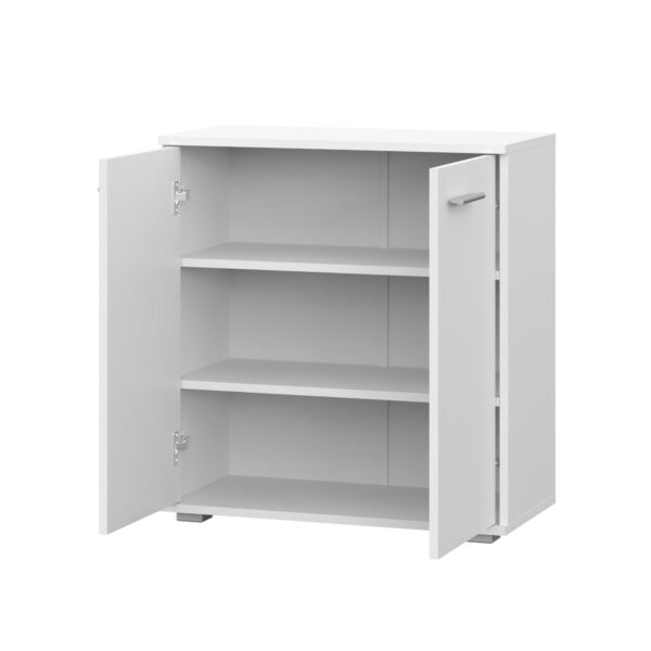 FAUSKE Chest of Drawers,"Spacious, 2-door",White,69x74x34 cm - Image 4