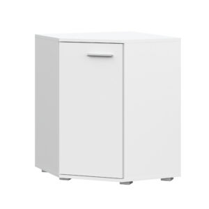 FAUSKE Corner Chest,Spacious,White,138x74x34 cm