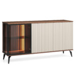 Sideboard, DAWSON KOM1, Modern, Chipboard, Dawson KOM1 Living Room 154 x 80 x 39 cm