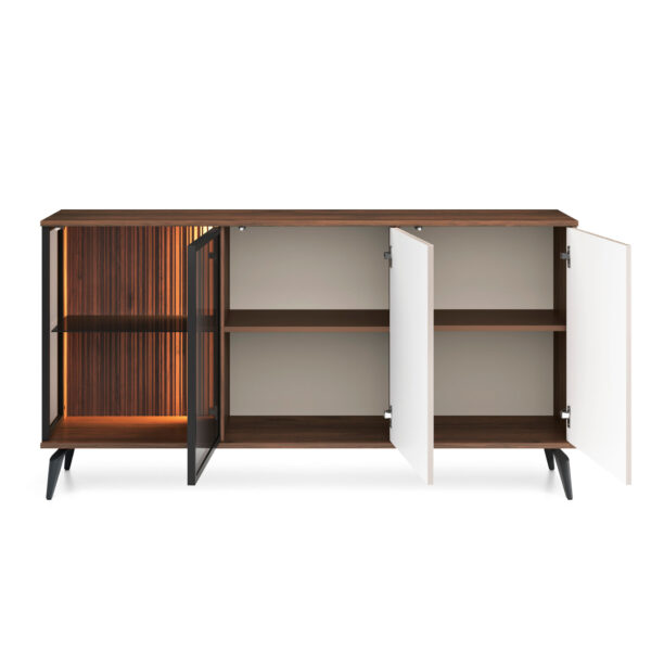 Sideboard, DAWSON KOM1, Modern, Chipboard, Dawson KOM1 Living Room 154 x 80 x 39 cm - Image 4