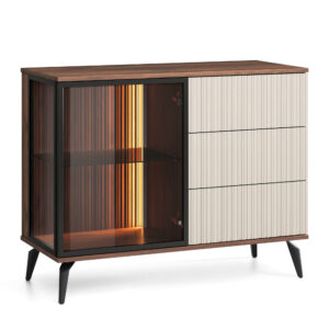 Sideboard, DAWSON KOM2, Modern, Chipboard, Dawson KOM2 Living Room 103 x 80 x 39 cm