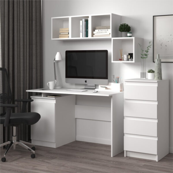 SOLA Shelfboard,Square,White,30x30x29 cm - Image 3
