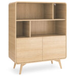 Bookcase, CORNWALL REG1, Modern, Chipboard, Cornwall Living Room 108 x 130 x 39 cm