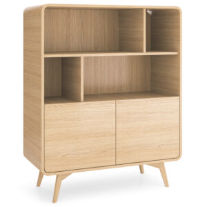 Bookcase, CORNWALL REG1, Modern, Chipboard, Cornwall Living Room 108 x 130 x 39 cm