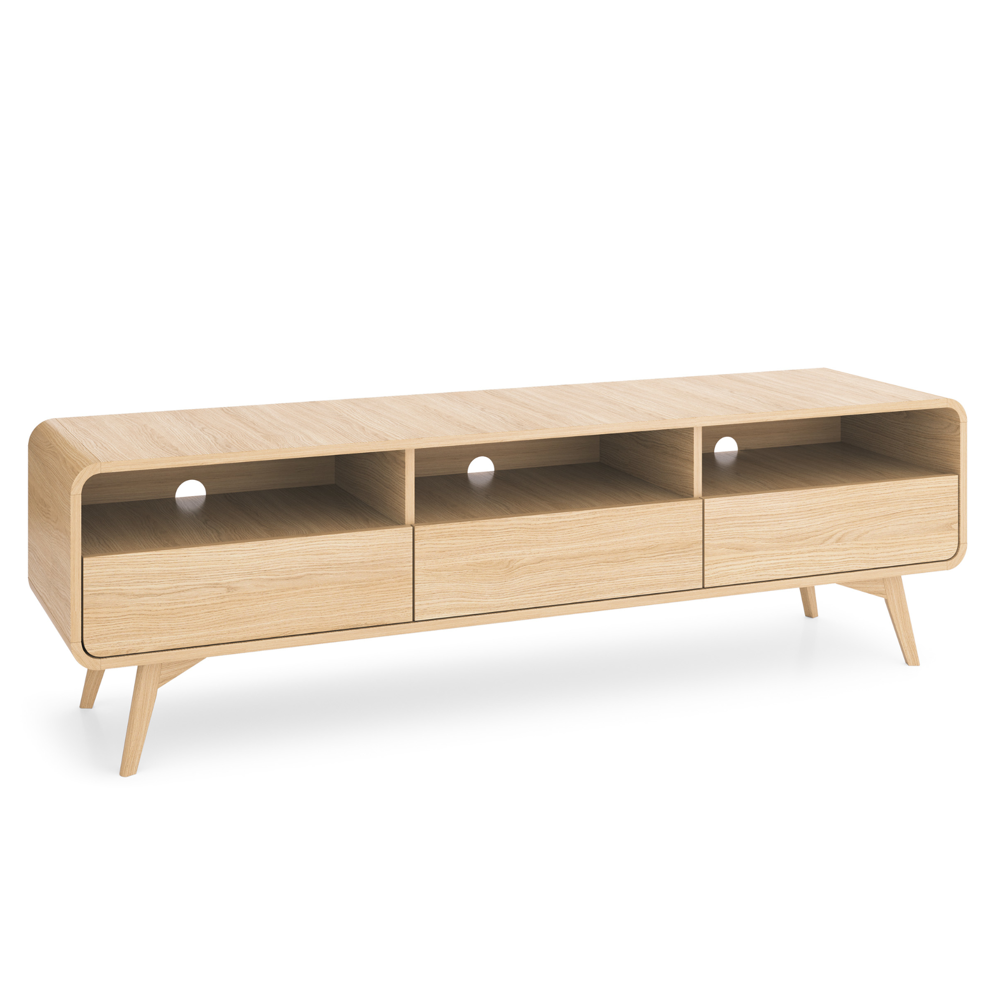 XMEBSKRRTVPI02201102_00-2.jpg TV Stand, CORNWALL RTV1, Modern, Chipboard, Cornwall Living Room 180 x 53 x 39 cm - Image 1