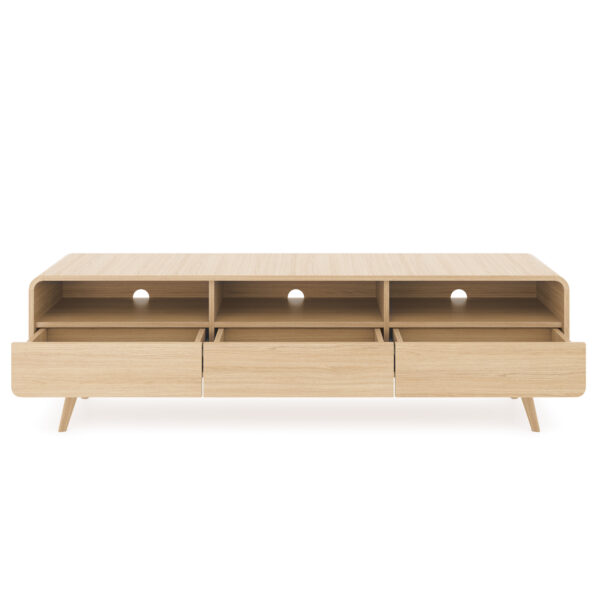 TV Stand, CORNWALL RTV1, Modern, Chipboard, Cornwall Living Room 180 x 53 x 39 cm - Image 4