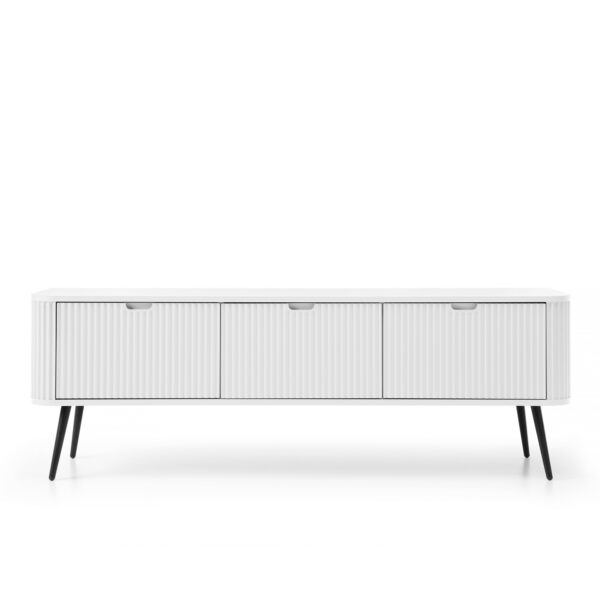 TV Stand, MORDEN RTV1, Modern, Chipboard, White Living Room 168 x 56 x 39 cm - Image 7