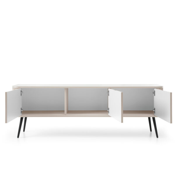 TV Stand, MORDEN RTV1, Modern, Chipboard, Cashmere Living Room 168 x 56 x 39 cm - Image 4