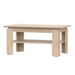 SOLA Coffee Table,Additional Shelf,Sonoma Oak,90x55x43 cm