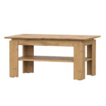 SOLA Coffee Table,Additional Shelf,Wotan Oak,90x55x43 cm