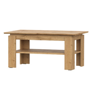 SOLA Coffee Table,Additional Shelf,Wotan Oak,90x55x43 cm