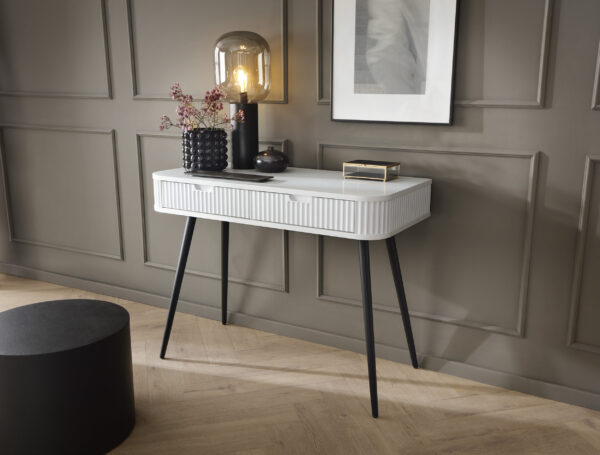 Coffee table MORDEN TOA1, Modern, Chipboard, White Living Room 103 x 80 x 49 cm - Image 6