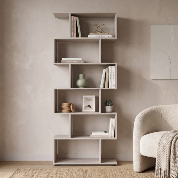 Standing Shelf SKEI - Kashmir - Width 80 cm, Height 190 cm, Depth 25 cm - Image 3