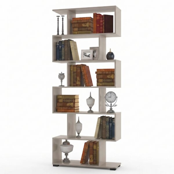 Standing Shelf SKEI - Kashmir - Width 80 cm, Height 190 cm, Depth 25 cm - Image 4