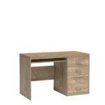 Desk BALESTRAND - Oak - Drawers - 120 x 78 x 60 cm